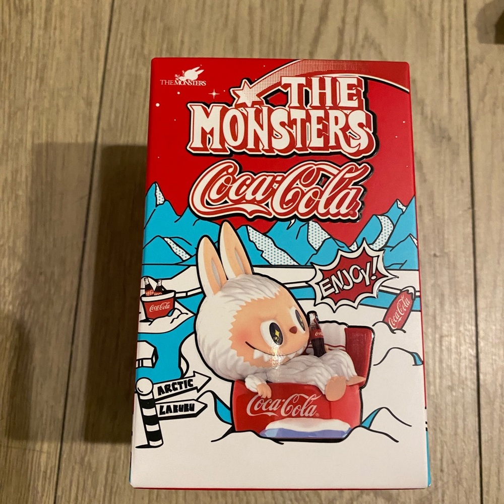 Labubu The Monsters Coca Cola Series Little Snowman Arctic Design New In Box